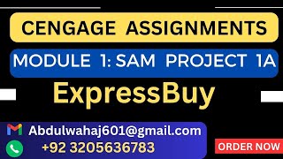 Excel Module 1 SAM Project 1a ExpressBuy Complete a Profit Analysis Worksheet