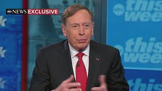 Gen. Petraeus tells ABC News there's no way for Russia to win even with nuclear escalation
