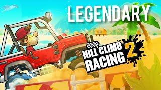 First Legendary 🔥 Deep Driving - Hill Climb Racing 2