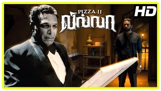 Pizza II: Villa Movie Scenes | Jayakumar use tuning fork and apparitions begin to appea | Ashok