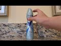 in hand review of degree advanced antiperspirant deodorant dry spray 72 hour