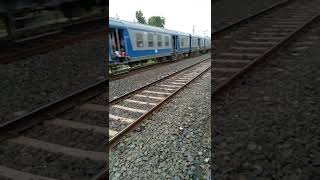 Shining looking 3phs memu with 03193 up Kolkata Lalgola memu special