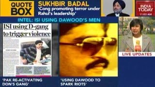 Pak Using Dawood Gang To Trigger Violence In India: Intel