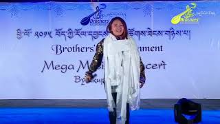 Tibetan musical concert 2015 @ Bylakuppe(Tenzin Dolma) bollywood hindi mashup cover song