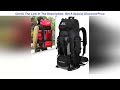 90l waterproof hiking camping backpack trekking bag rucksack large capacity travel outdoor spor