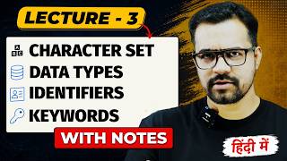 Java Character Set, Keywords, Identifiers & Data Types | Java Full Course | #3