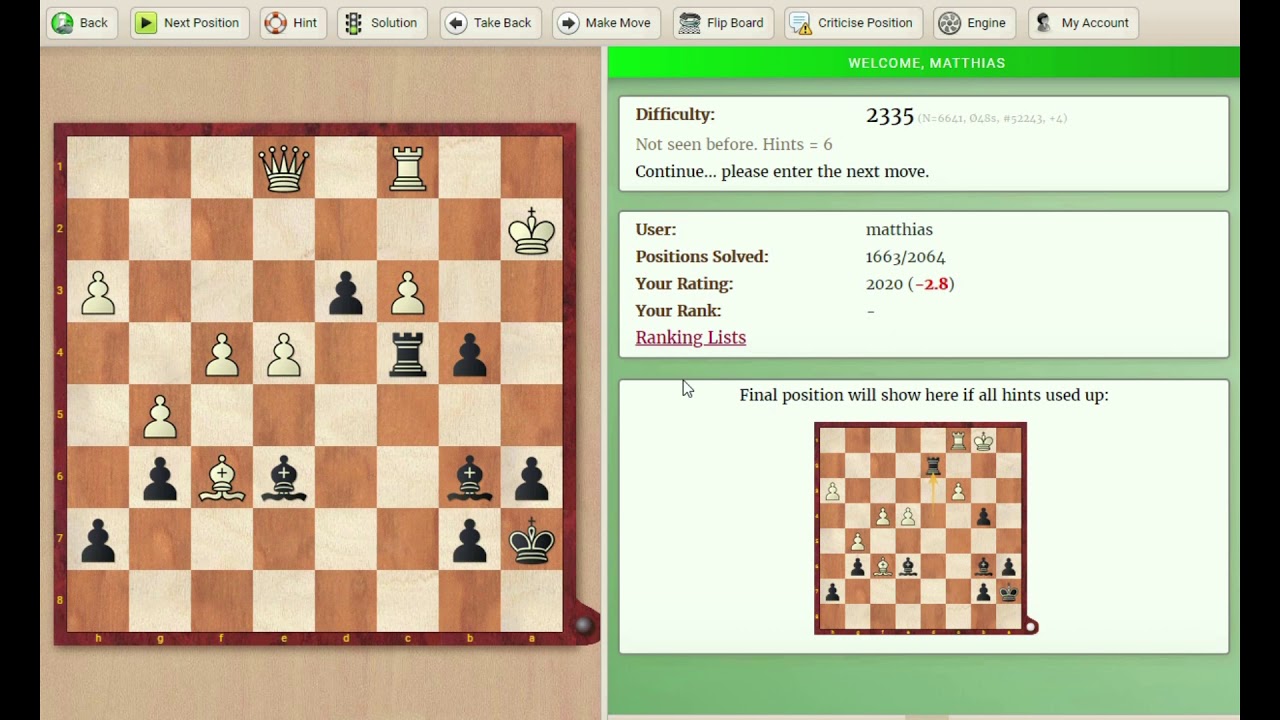 Chessbase Tactics Intro Youtube