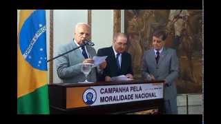 Lançamento da Campanha pela Moralidade Nacional