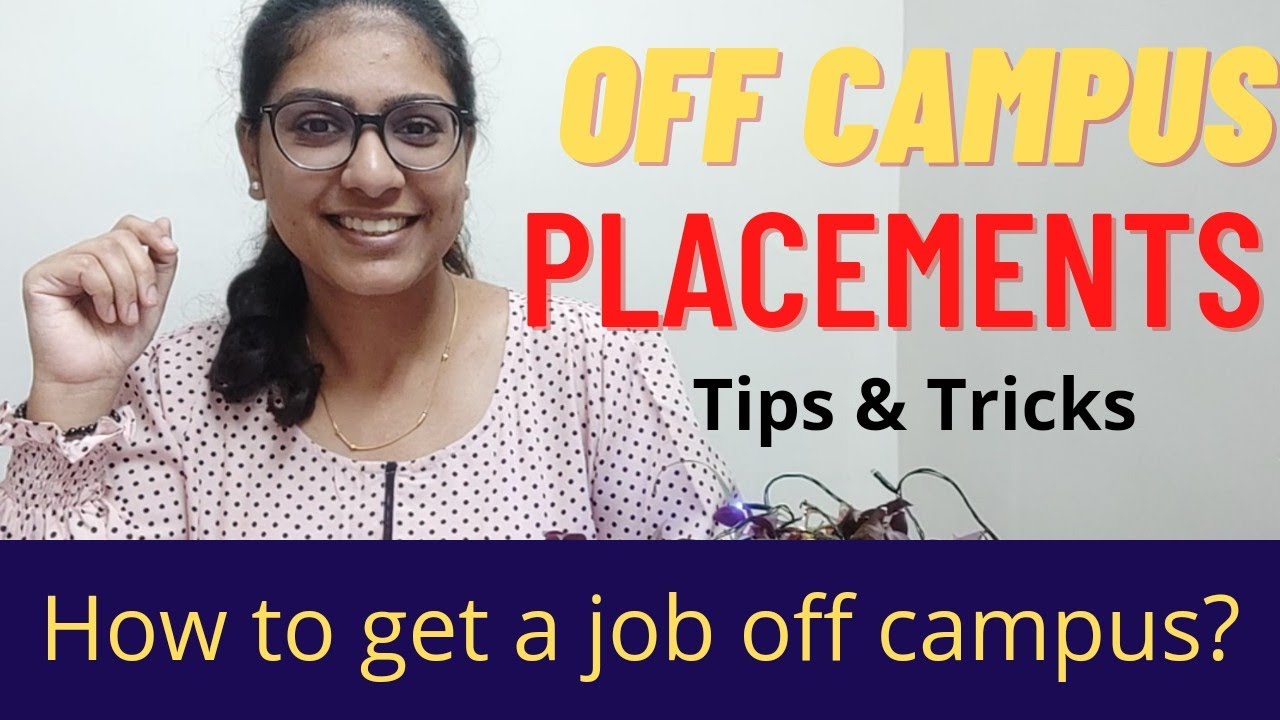 OFF CAMpus VS On CAMpus Placement🙄How To Search For Jobs Online🤔 ...