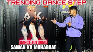 Sawan Ko Mohabbat Badal ￼Se || easy Dance Tutorial || #dance #dancetutorial #wedding