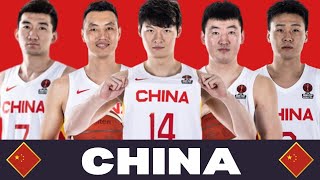 China Official Line Up FIBA Asia Cup 2022