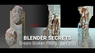 Daily Blender Secrets - Create a Concrete Pillar (Part 2/2)