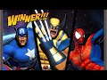 ULTIMATE MARVEL VS. CAPCOM 3 Captain America Spider Man Wolverine Arcade Mode