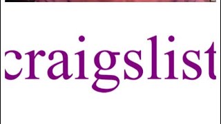 Craigslist flagging and posting !! 😁😁