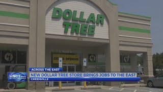 New Dollar Tree store opens in Greenville, brings job to the area