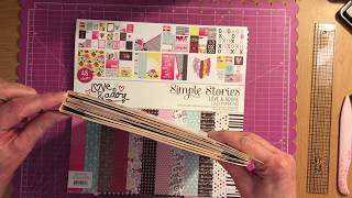 How To Tutorial On Love \u0026 Adore File Folder Album Part 1