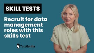 Use this Working with Data test to recruit for data roles