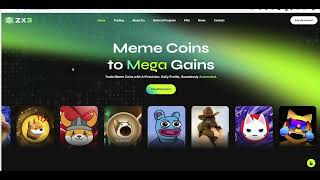 ZX3 - Meme Coins to Mega Gains - Earn 3.2% Daily, Update and more; The End of LTCPay