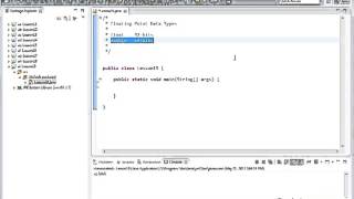 Mastering Java, Vol 1 Lesson 19 More Floating point Data Types 11