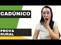 Entrevista do cadúnico serve como prova rural