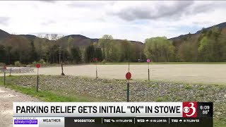 Pared-down overflow parking lot for Stowe wins initial 'OK'