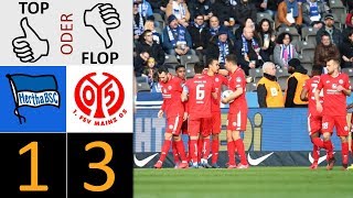 Hertha BSC - Mainz 05 1:3 | Top oder Flop?