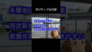 東村山市1分紹介｜アクセス・治安・物件相場・医療施設数など #shorts