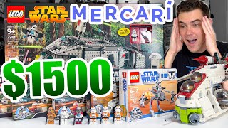 Building my LEGO Star Wars CLONE ARMY with MERCARI!