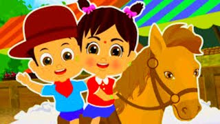 लकड़ी की काठी | Lakdi ki kathi | Popular Hindi Children Songs | Animated Songs by JingleToons
