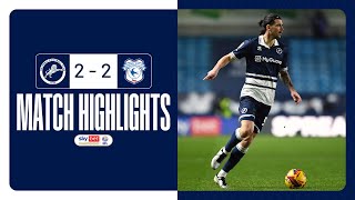 ⚖️ Scanlon scores in Den draw | Millwall 2-2 Cardiff City | Match Highlights