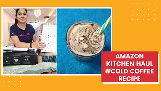 #DIML Vlog కిచెన్ కోసం ఏ ఐటమ్స్ కొన్నాను| cold coffee  recipe |Amazon kitchen haul|Zindagi Unlimited