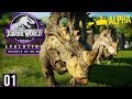 ALPHA DINOS, NEW MAPS, DLC PLAYTHROUGH! | Secrets Of Dr. Wu - Part 1 (Jurassic World: Evolution)