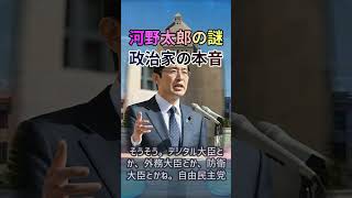 河野太郎って誰？,家族も政治家？魔理沙,今回は河野太郎について解説するぜ… #shorts 528