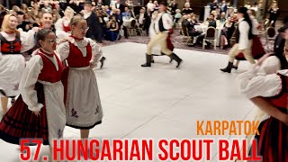 57 Hungarian Scout Ball Los Angeles - Karpatok performing 2025-02-01