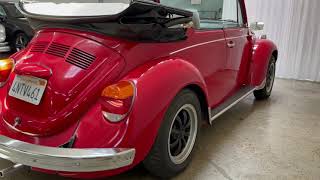 74 VW Beetle Convertible