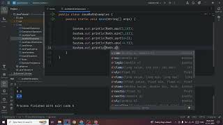 Java Math Class | Math methods explanation with examples | max, min, abs, rounds and many more..
