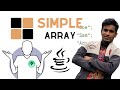 How to create a simple String Array in Java | 3 ways to create an Array in Android Studio Java App