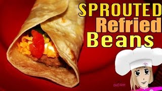 Homemade Sprouted Refried Beans Recipe - Made with Local, Organic Pinto Beans!