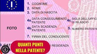 Vuoi sapere quanti punti hai sulla patente? Ecco come fare