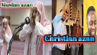 REACTION The Christian Azan VS The Muslim Azan - Very Emotional!!!