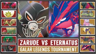 Quarterfinal: ZARUDE vs ETERNATUS | Legendary Pokémon Sword\u0026Shield Tournament [Battle #4]