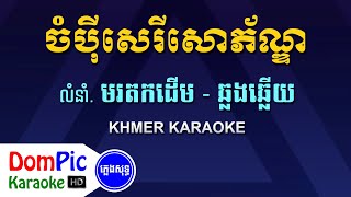 ចំប៉ីសេរីសោភ័ណ្ឌ ឆ្លងឆ្លើយ ភ្លេងសុទ្ធ - Chompey Serey Sophorn Pleng Sot - DomPic Karaoke