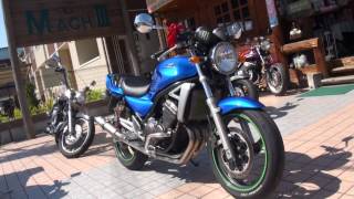 トリックスターチタン爆音マフラー　2007 カワサキ・バリオス2　2007 Kawasaki BALIUSⅡ　2007 Kawasaki・BALIUS2　kawasaki ZR250