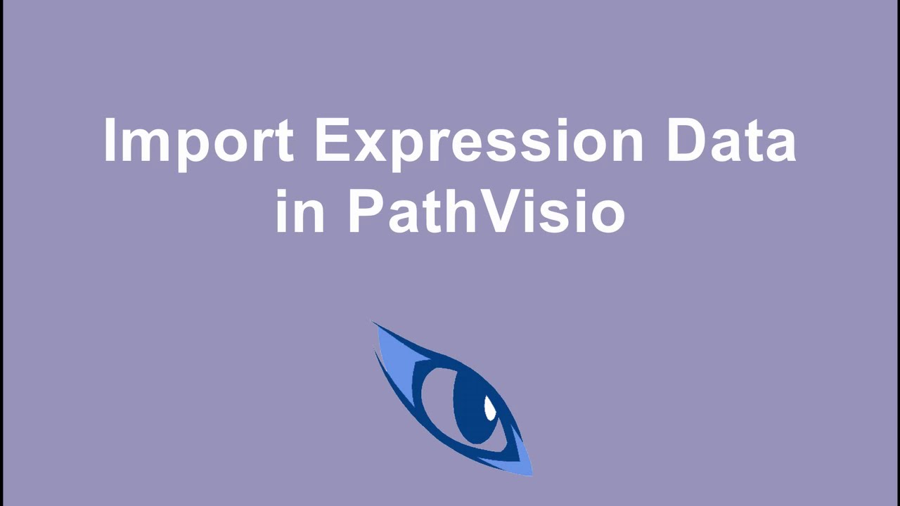 Import Expression Data In Pathvisio Youtube