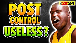 Is Post Control USELESS? : NBA 2K24 Best Build