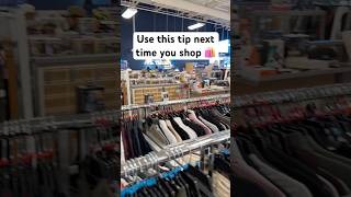 Marshalls shopping tip 🛍️ #lifetips #lifehacks #shopping #savemoney #marshalls #marshallsfinds
