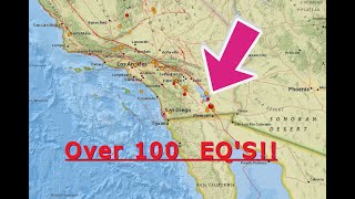 Southern California- Large Earthquake Swarm! Close to the San Andreas Fault. Saturday 5/18/2024