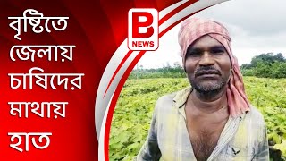 বৃষ্টিতে জেলায় চাষিদের মাথায় হাত | Farmers are facing huge loses in rain