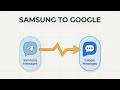 How to Transfer & Move Texts from Samsung Messages to Google Messages