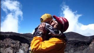 【父と息子】リベンジ！富士山 登山 御殿場口 ルート2012